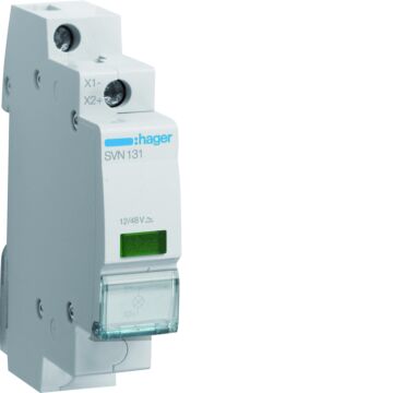 Ledsignaalmodule Groen, 12/48 Vac + Dc-HAGER