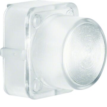 Lens Drukkn/Lichtsignaal-Ele E10 Helder Transp-HAGER