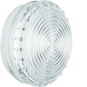 Lens Lichtsignaalelement E14, Transparant  Vlak-HAGER
