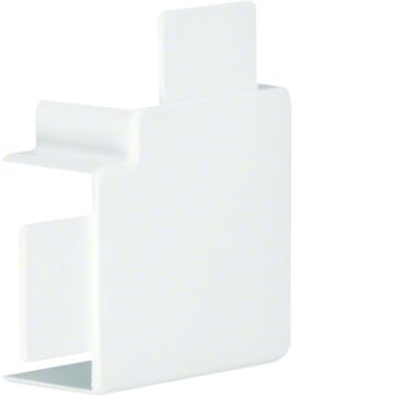 Lf, Vlakke Hoek Voor Goot 30X45 Mm, Verkeerswit-HAGER