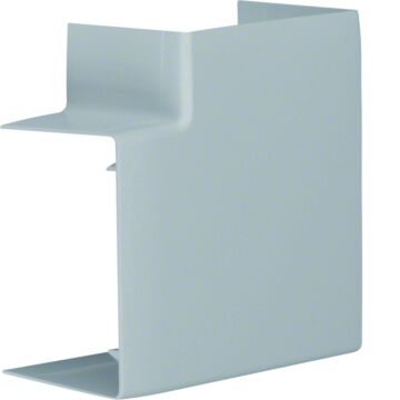 Lf, Vlakke Hoek Voor Goot 60X90 Mm, Grijs-HAGER