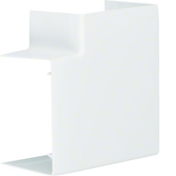 Lf, Vlakke Hoek Voor Goot 60X90 Mm, Verkeerswit-HAGER