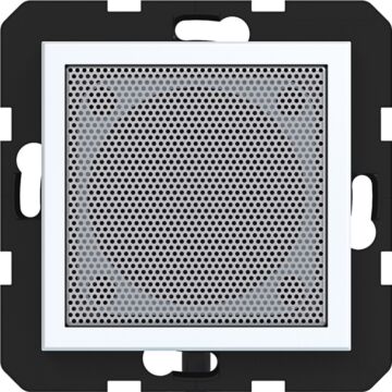 Luidspreker Radio Touch, A.X/C.X, Lichtwit Mat-HAGER