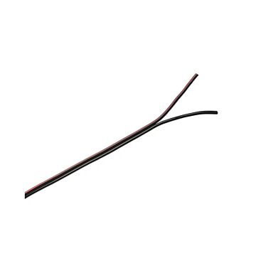 LUIDSPREKERSNOER 2X1,5 ZWART/ROOD Eca-ESZET