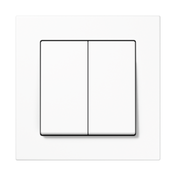 Matter taster A550 4-kanaals alpine wit-JUNG