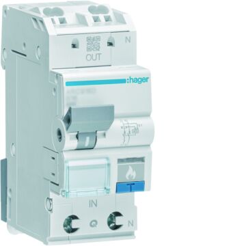 Mcb Met Vlamboog Detectie Afdd 1P+N 6Ka B-20A 2M-HAGER