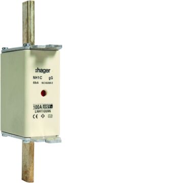 Mespatroon Nh1 100 A 690 V Gg Combimelder-HAGER