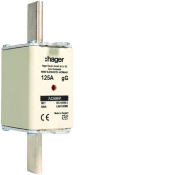 Mespatroon Nh1 125 A 690 V Gg Combimelder-HAGER