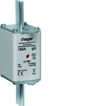 Mespatroon Nh1 160 A 500 V Gg Combimelder-HAGER