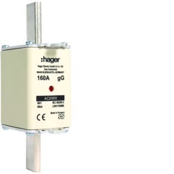 Mespatroon Nh1 160 A 690 V Gg Combimelder-HAGER