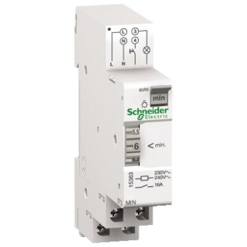 MIN - TRAPPENHUISAUTOMAAT - 1-7 MINUTEN - 230V AC-SCHNEIDER