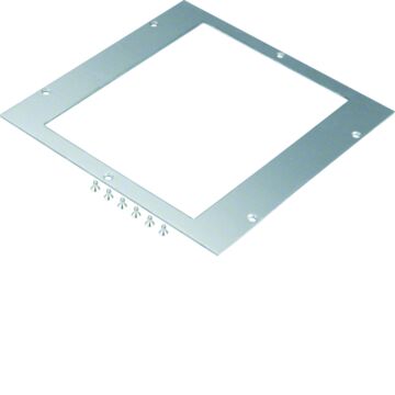Montagedeksel Ud Grootte 2 Gestanst E09 200X253Mm-HAGER