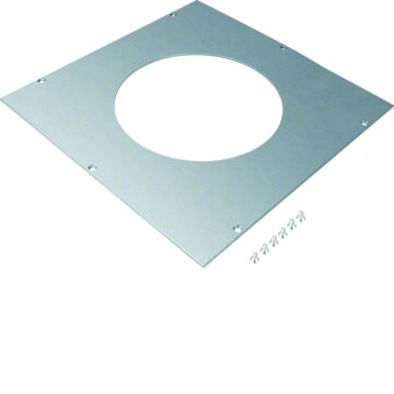 Montagedeksel Ud Grootte 3 Gestanst R06 Rond 215Mm-HAGER