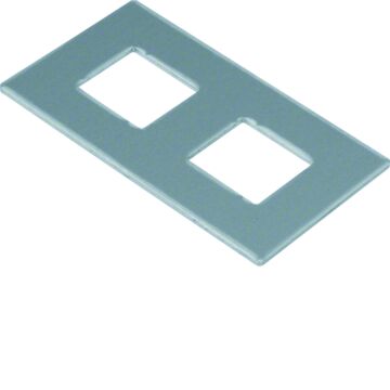 Montageplaat Voor Gtvd200/300 2X Rj45 17,2X18,3Mm-HAGER