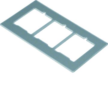 Montageplaat Voor Gtvd200/300 3X Rj45 18X22,8Mm-HAGER