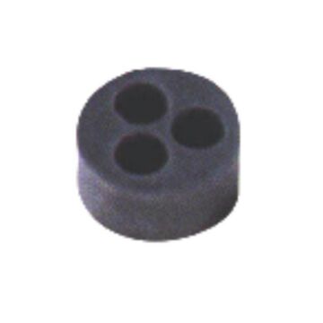 MUREVA BOX - MULTIKABELRING M20 - 3 X Ø4 - ZWART-SCHNEIDER