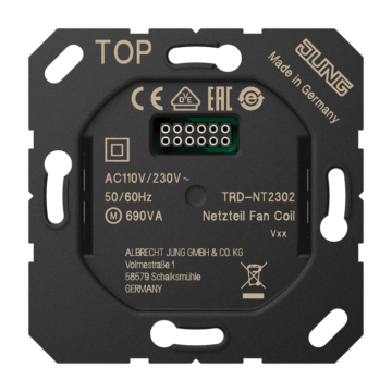 Netvoeding vr. kamerthermostaat Fan Coil-JUNG