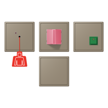 Noodoproepset LC32141 compleet-JUNG