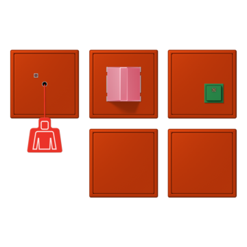 Noodoproepset LC4320A met UPS mod.-JUNG