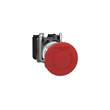 NOODSTOPKNOP RD T-T-R 40 MM XB4BS8444-SCHNEIDER