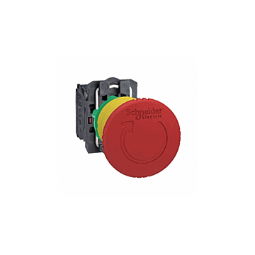 NOODSTOPKNOP XB5AS8445 RD T-T-R 40 MM-SCHNEIDER