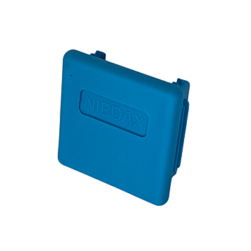 NX8035K EINDKAP 41X41 INWENDIG BLAUW-NIEDAX
