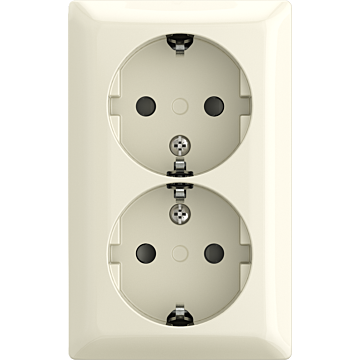 OPB. WCD+RA KV 2V ALP CREME (RAL1013)-BUSCH JAEG
