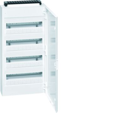 Opb.Verdvega Ip40 400X775X145Mm 4X18 Mod Deur Wit-HAGER