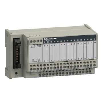PASSIEVE AANSLUITBASIS 16 I/O LED 2 RIJEN+COM-SCHNEIDER