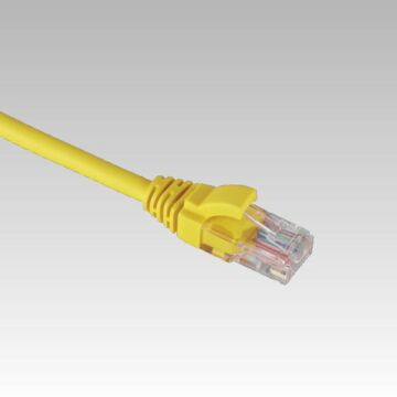PATCHKABEL C5E  5,0 U/UTP GEEL/GEEL PVC-GRAYLE