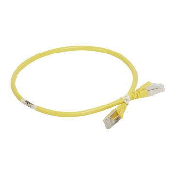 PATCHKABEL C6A  0,5 S/FTP GEEL/GEEL PVC-LEGRAND