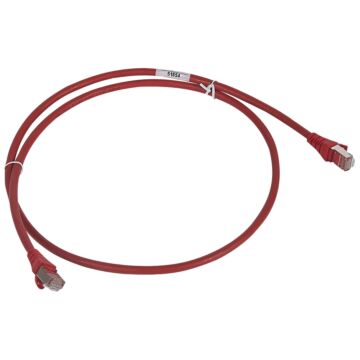 PATCHKABEL C6A  5,0 S/FTP ROOD/ROOD LSOH-LEGRAND