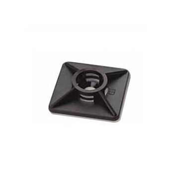 Plakzadel 19 x 19 mm zwart-JSL