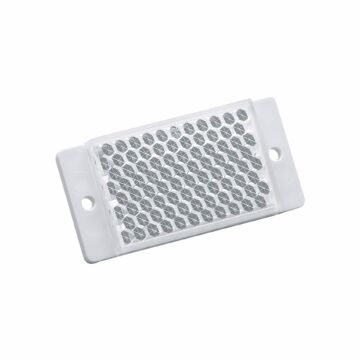 PRISMA REFLECTOR 45 X 28 MM HOEKIG , VOOR ROOD- EN-IFM