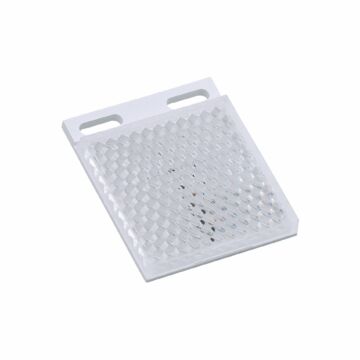 PRISMA REFLECTOR 48 X 48 MM HOEKIG , VOOR ROOD- EN-IFM