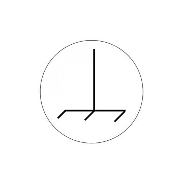 PRO-INSTALL - PICTOGRAM - MASSA-AANSLUITING Ø 16MM-PRO-INSTAL