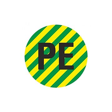 PRO-INSTALL - PICTOGRAM - PE STICKER Ø 1.6 CM-PRO-INSTAL