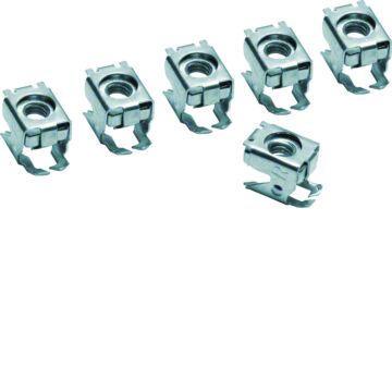 Profiel Inzetmoer M6, Set Van 50 Stuks-HAGER
