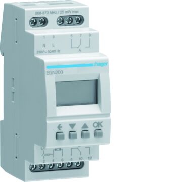 Programmakl Dig Multif 2X Wisselcontact Bluetooth-HAGER