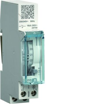 Programmakl Elektromecha Dagprogramma 1 M 16 A-HAGER