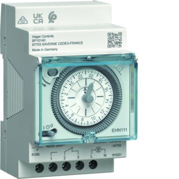 Programmakl Elektromecha Dagprogramma 1 W 16A-HAGER