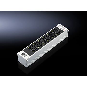 PSM Insteekmoduul 6xC13 mLED zZekering-RITTAL