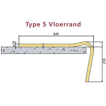 PVC polivolt aansl.bocht type 5 19mm creme-PIPELIFE