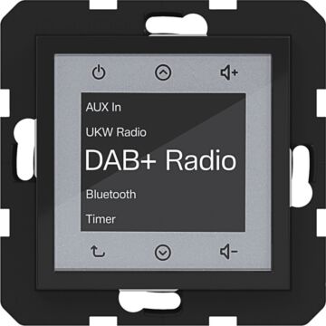 Radio Touch Dab Bluetooth Ax/Cx Nachtzw Glanzend-HAGER