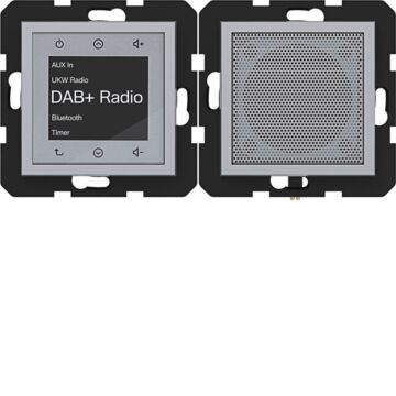 Radio Touch Dab Bluetooth Luidspreker Ax/Cx Titaan-HAGER