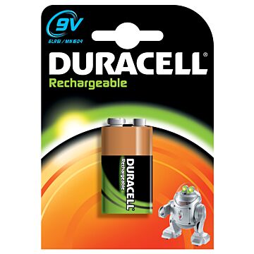 RECHARGEABLE 9V HR09 ULTRA 9V 170MAH (BLISTER 1)-DURACELL