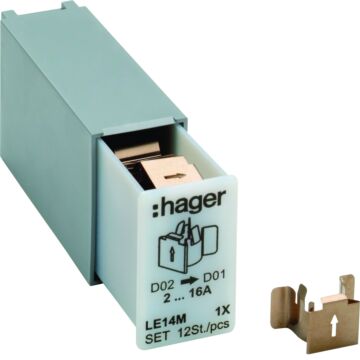 Reduceerklem D01 Patroonlastsch L7Xm (12 Stuks)-HAGER
