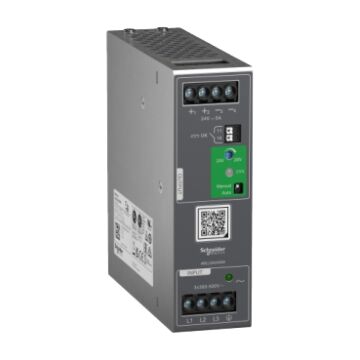 REGULATEPOWER SUPPLY 380-500V AC 24V 5A 3 PHASES-SCHNEIDER