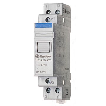 RELAIS 2M 20A 24VAC-FINDER