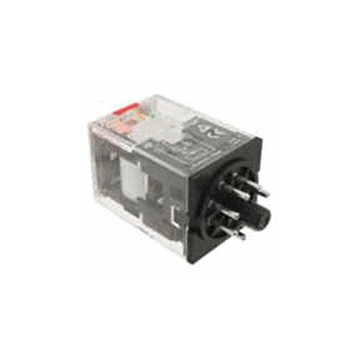 RELAIS MKS2PIN 24VAC 10A 2XWISS.-OMRON